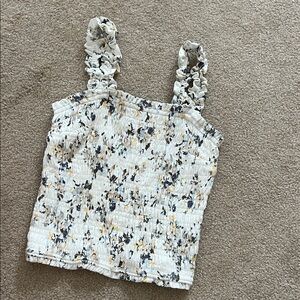 Abercrombie Floral Smocked Women Top